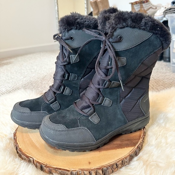 Columbia Shoes - ✨COLUMBIA “Ice Maiden II” Waterproof Boot Calf Height w/ “Fur” Women’s Size 8✨